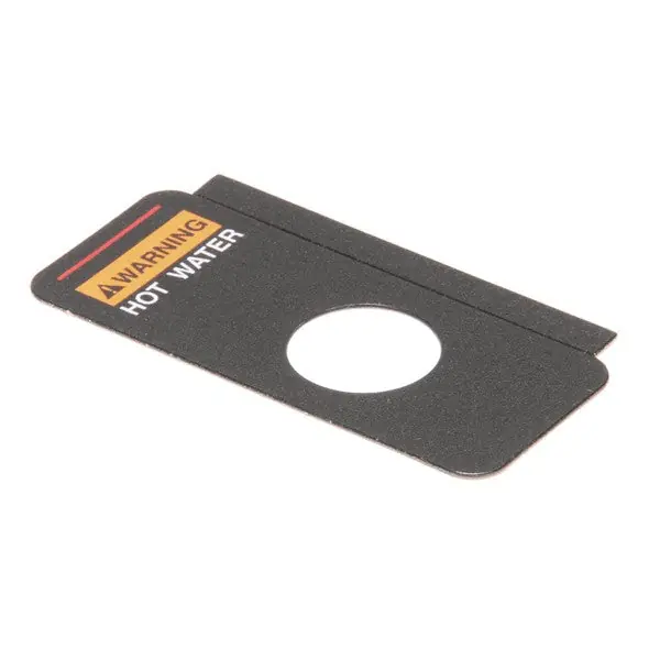 WARNING HOT WATER DECAL 29007.0000 for Bunn