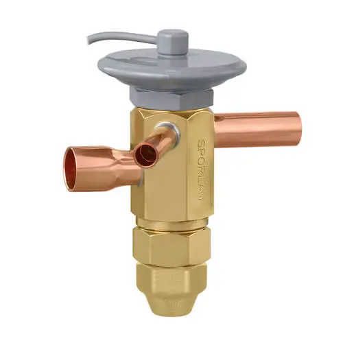 Sporlan 109889 EFS-1/2-C 1/4 x 3/8 ODF Thermal Expansion Valve w/ 30 Capillary (1/2 Ton)