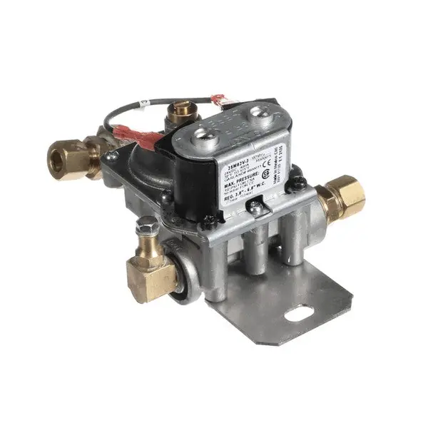 Gas Valve Assy Back Kit 1/2PSI W/ Brass Ftngs for Garland CK4600010B