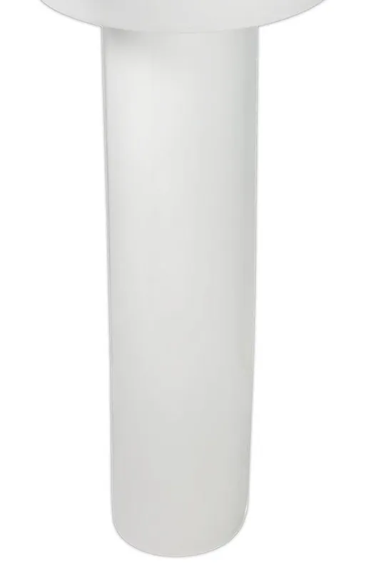 American Standard 0010000.020 Boulevard 6-5/6 x 7-3/16 in. Pedestal Sink Base in White