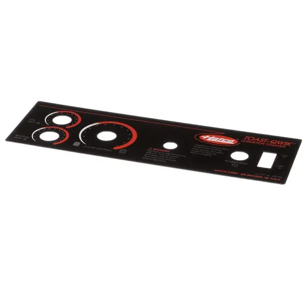 CONTROL PLATE,TQ STANDARD for Hatco 07.01.255.00