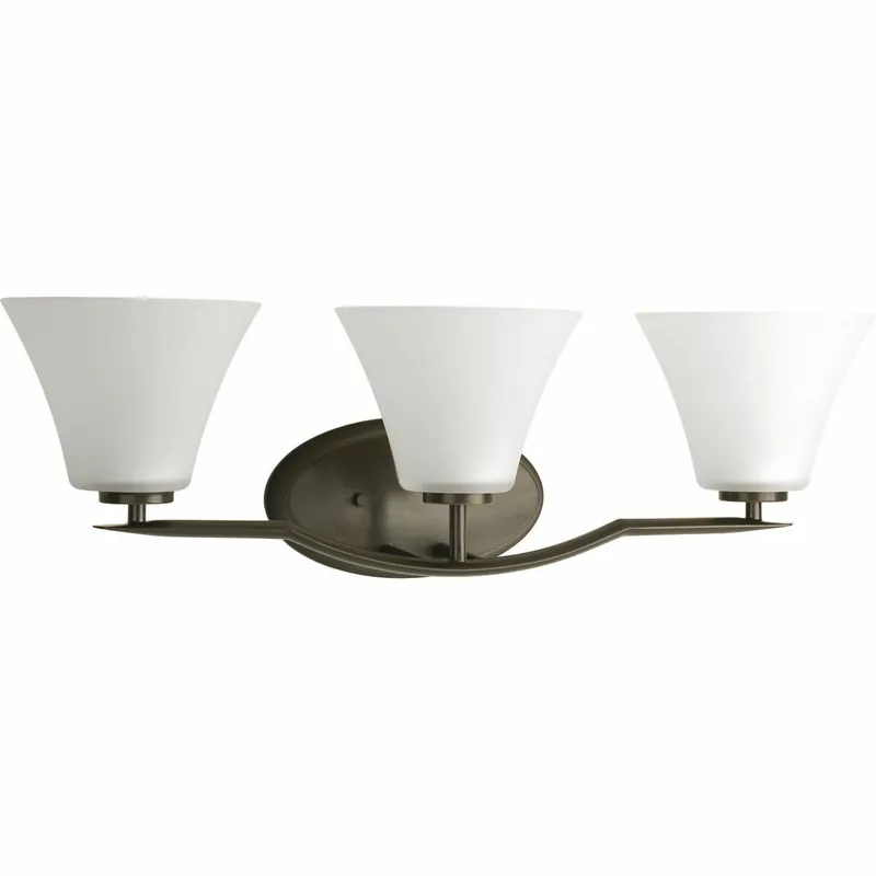 Progress Lighting P2006-20W Three-light Bath 100W Fixture