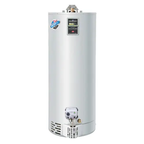Bradford White URG250T6N 50 Gallon 40000 BTU Residential Ultra Low NOx Gas Water Heater Natural Gas