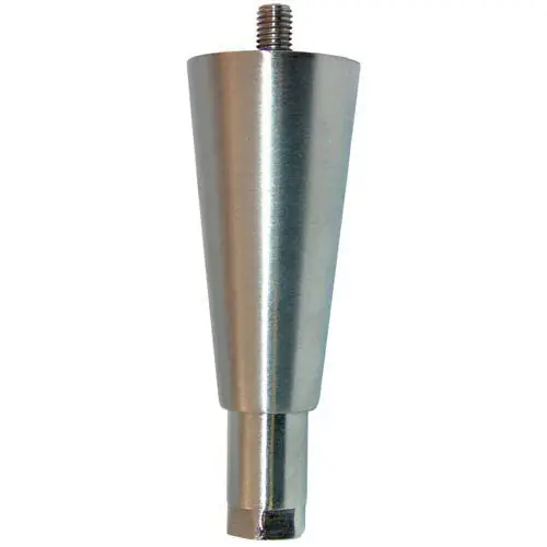 Nickel Die Cast Zamak 6 Inch Adjustable Equipment Leg for Standard Keil 1064-0221-1623