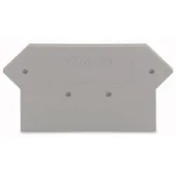 WAGO 280-330 End and Intermediate Plate 1.5 mm 2.5mm Width - WAGO 280 Series