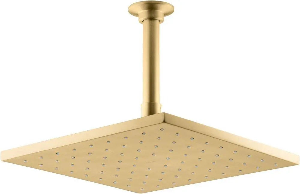 Kohler 13696-2MB Single Function Showerhead in Vibrant Brushed Moderne Brass