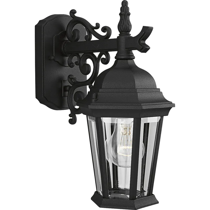 Progress Lighting P5682-31 Welbourne 1-100W Med Wall Lant Black