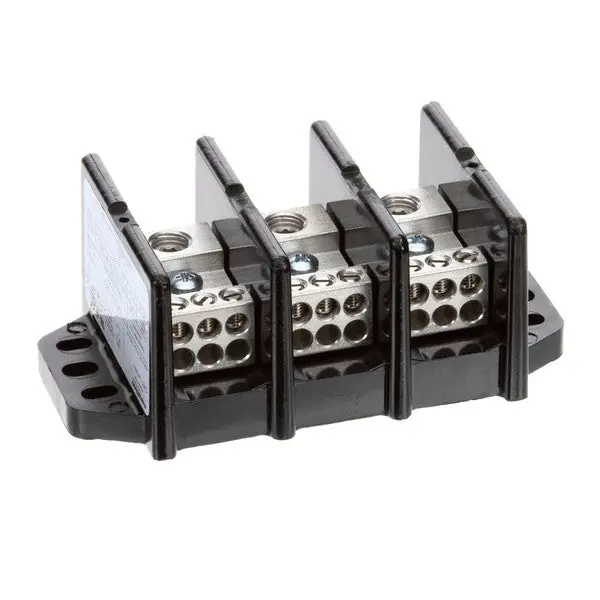 DISTRIBUTION BLOCK 3-POL E 75 AMP Z070185 for Groen