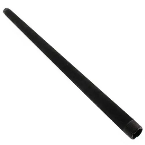 Anvil 0330223884 3/4 x 36 Black Nipple