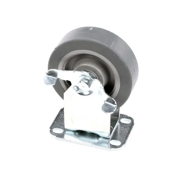 CASTER 5-IN RIGID W/BRAKE PLATE MOUNT 40806 for Giles