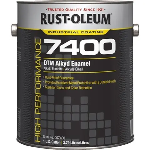 Rust-Oleum 865402 7400 Paint High Performance 1 gal Dunes Tan