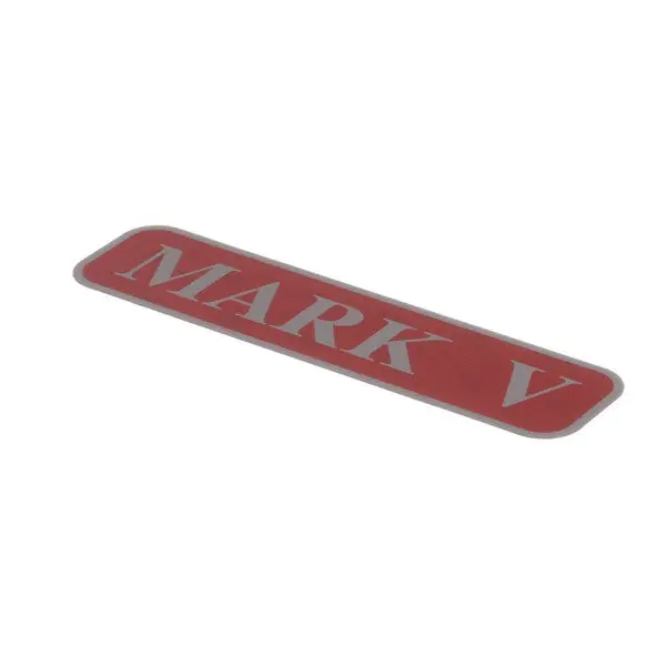 Decal Mark V for Blodgett 17910