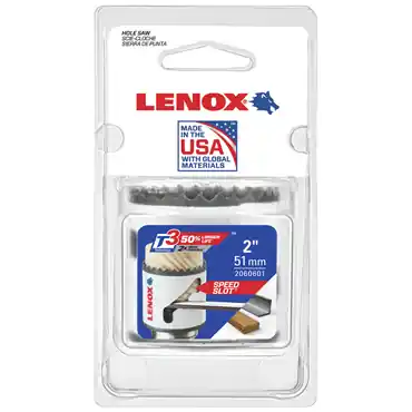Lenox 2060601 Speed Slot Bi-Metal Hole Saw 2 In Dia