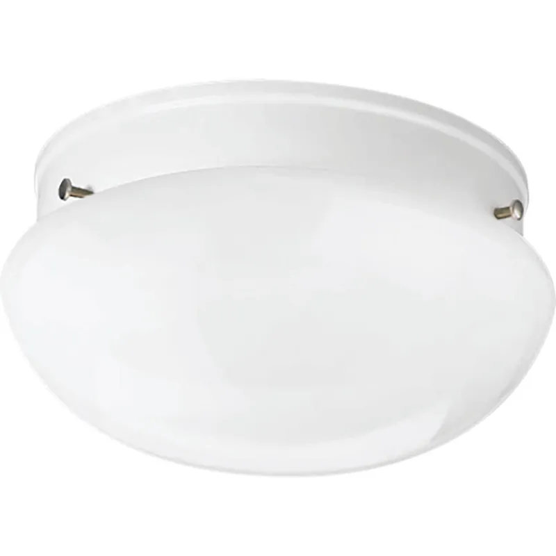 Progress Lighting P3408-30 Fitter 1-60W MED CLSE TO CLG WH