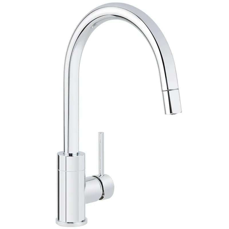 Miseno MNO003LCP Single Handle Pull Down Kitchen Faucet in Polished Chrome