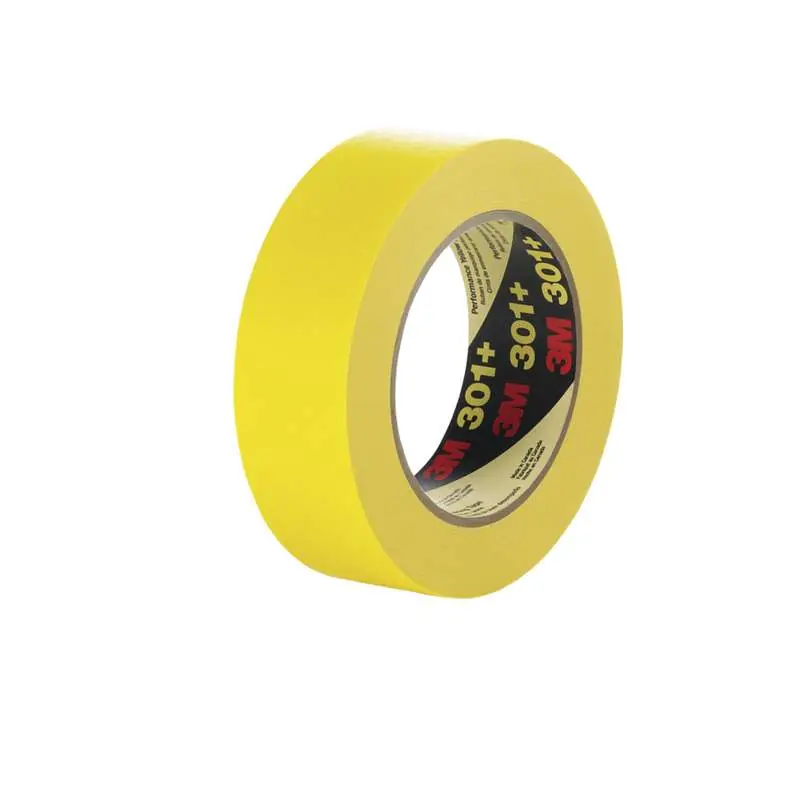 3M 7000124889 0.94 X 60.14 yd Yellow Masking Tape 301+
