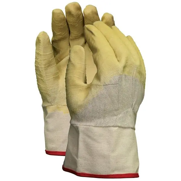 MCR Safety 6810 MCR6810 Power Large Safety Gloves Large Yellow/White Replacement MPN