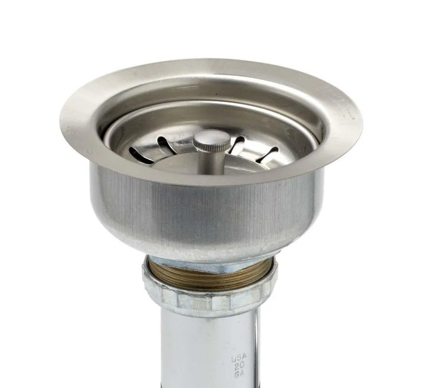 McGuire 151A 1-1/2 in Stainless Steel Strainer with 4 in Tailpiece