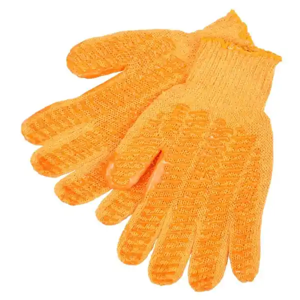 MCR Safety 9675SM Honey Grip Gloves Small Size Acrylic Orange