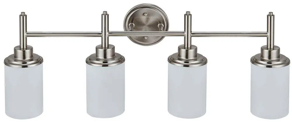 Miseno FLVL1024BN ML Series 60 W 4 Medium E-26 in Brushed Nickel