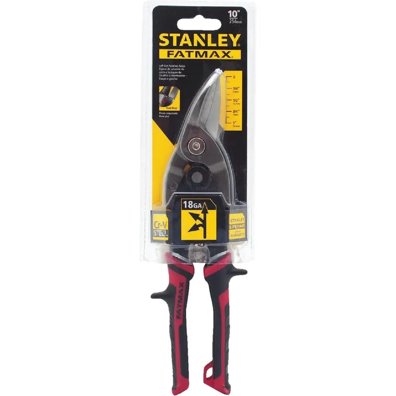 Stanley FMHT73755 FatMax 10 In. Aviation Left Snips