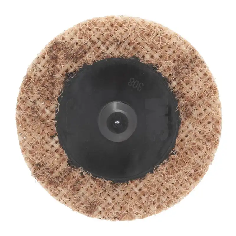3M 7000000752 2 Coarse Grade Aluminum Oxide Scotch-Brite Brown Disc