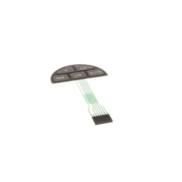 SWITCH MEMBRANE 5 CUP SIZE 8019560 for Bunn 45759.000200000002