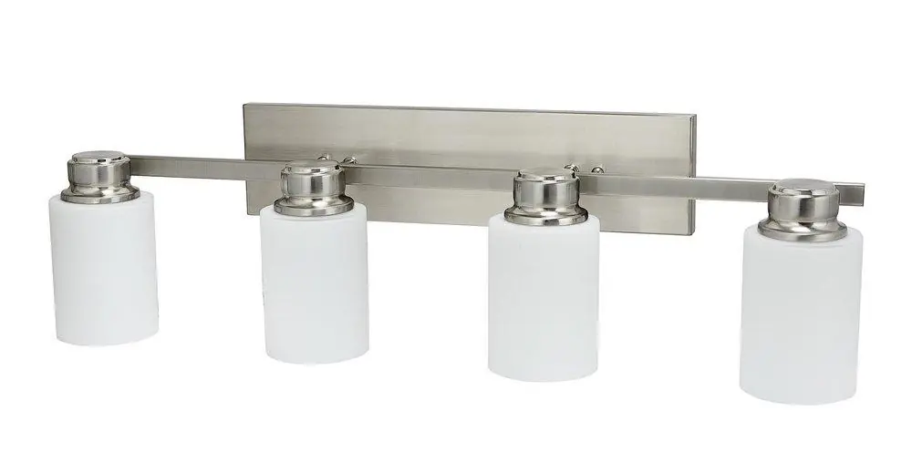 Miseno FLVL1004BN ML Series 60 W 4 Medium E-26 in Brushed Nickel