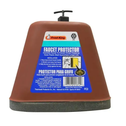 Frost King 9180 FC2 Faucet Cover, For Use With Faucet, Plastic