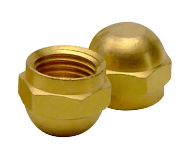 JB Industries N5-8 Brass Cap, 1/2 Flare Replacement N5-8