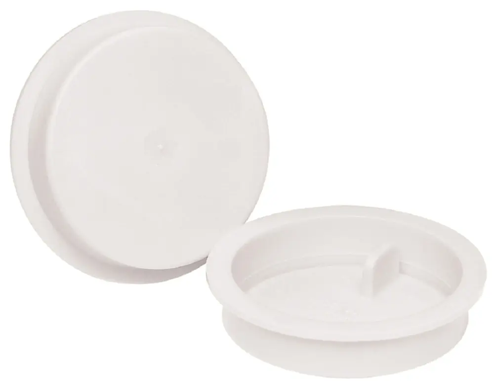 Oatey 33462 Knock-Out Insert Test Cap, ABS, White, 3