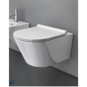 Ceramica Catalano KVS55NR-NO Toilet Kit Black/Gold Zero 55 Wall Hung