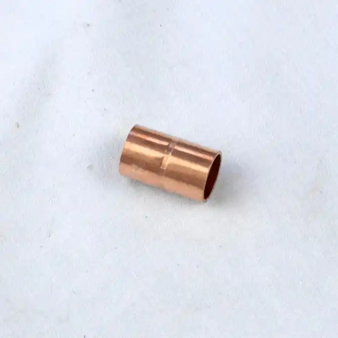 Everflow CCRC0038 Straight Copper Coupling Fitting 3/8 Inch