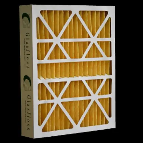 Glasfloss ABP16255M13 Air Cleaner Replacement Filter, 20 in H x 25 in W x 5 in D, 13 MERV