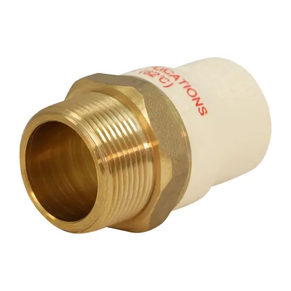 Everflow BRCPM112-NL MIPxPVC Adapter Pipe Fitting 1-1/2 Inch Replacement BRCPM112-NL