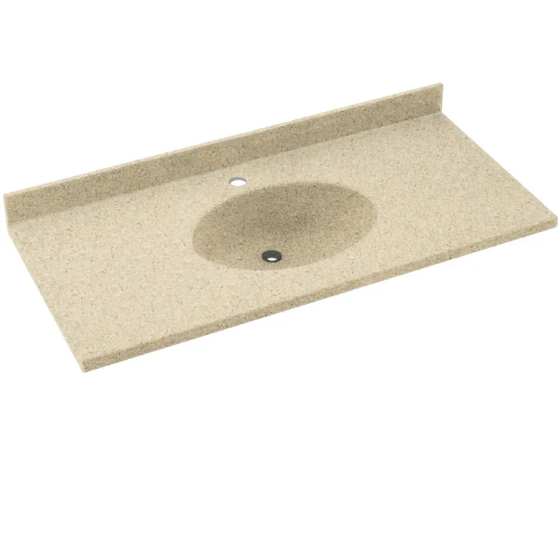 Swan CH02237.040 Vanity Top 22-1/2X37 Bermuda Sand SGL BWL