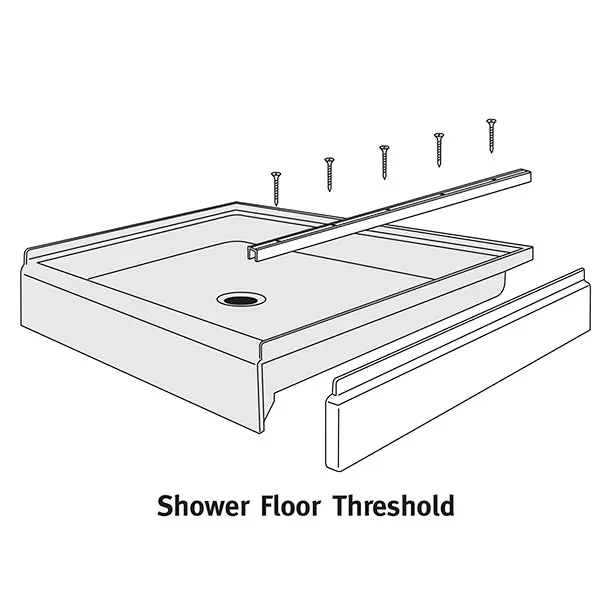 Swan SS00034FS.010 THRESHOLD SS-34SK SHWR