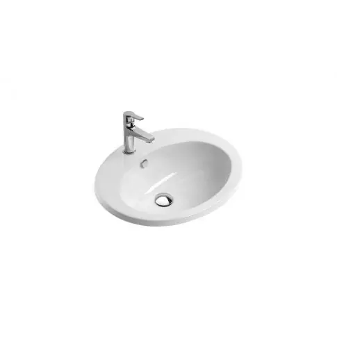Ceramica Catalano 1INZE00 Washbasin 1HL WHT SGL BWL 1INZE00 Incasso 57