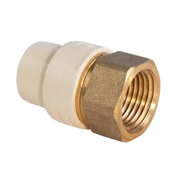 Everflow BRCPF012-NL FIPxPVC Adapter Pipe Fitting 1/2 Inch
