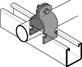 FLEX-STRUT INC FS1200-3-1/2 EG CLAMP