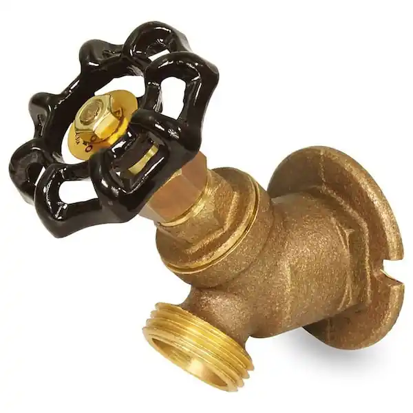 Everflow 4734-NL Sillcock Hose Bibb Multi-Turn 3/4 inch Cast Brass