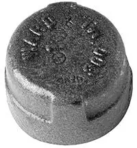 ASC Engineered Solutions D.B300CAP CAP 1/2 BLK MI 300# THRD FIG 69