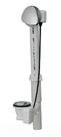 Chicago Faucets 150.165.AA.1 Tub Drain Bone 12-16 High Tub