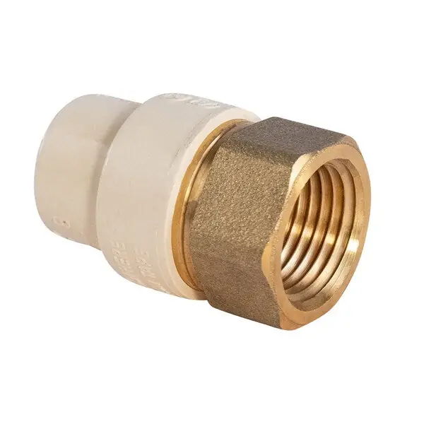 Everflow BRCPF100-NL FIPxPVC Adapter Pipe Fitting 1 Inch