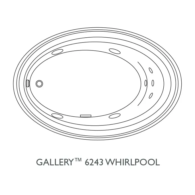 JACUZZI R140969 SOAKER R140-969 OYS GALLERY 5 (60X42X18-1/2)