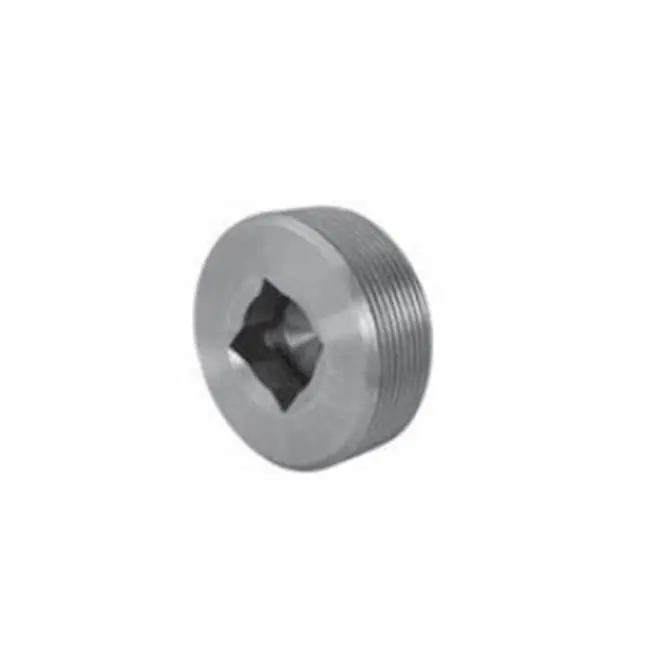 Matco-Norca M-PSSB01 Black Steel Square Socket Countersunk Plug 1/4 in MNPT