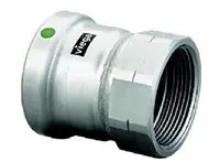 Viega 90740 2-1/2 x 2-1/2 - (P-FPT) - Female Adapter, MegaPress® 316