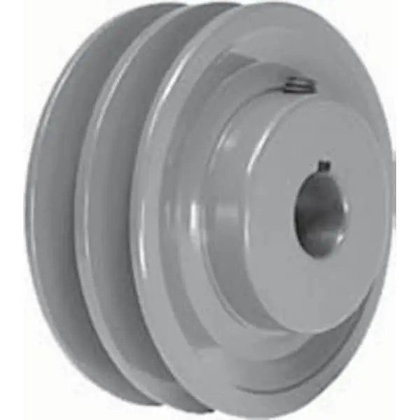 Powerdrive 2BK36H V-Belt Pulley 1/2 inch to 1-1/2 inch Bushed 3.75 inch OD