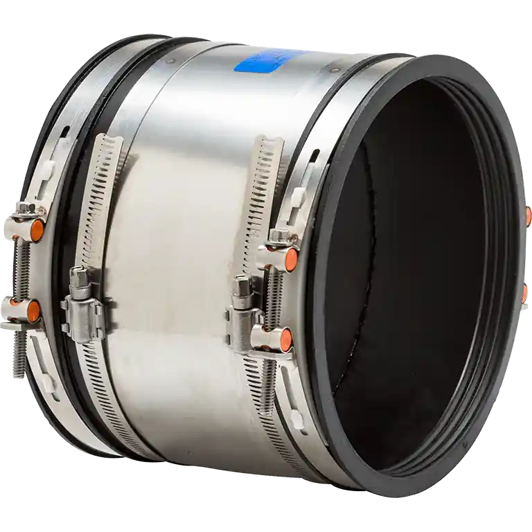 Mission Rubber Co Inc TCG 1408039 8 to 6 Cast Iron/Cast Iron XH/Plastic/Steel Coupling