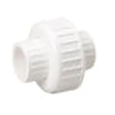 B&K 164-634 Proline 3/4-in Sch 40 PVC Union Pipe Fitting, Solvent, White